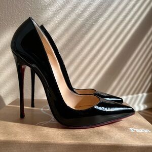 Christian Louboutin So Kate 120 Patent Black 39